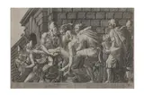After francesco primaticcio by Master Fg, engraving, offered Jan 2023