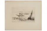 Untitled by Francis Seymour Haden, etching, offered Jan 2023