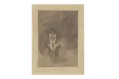 Untitled by Félicien Rops, etching, offered Jan 2023