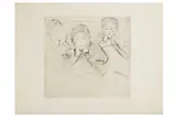 Untitled by Paul César Helleu, etching, offered Jan 2023