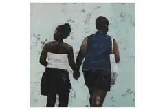 Untitled by Anna Gardiner, oil, offered Dec 2022