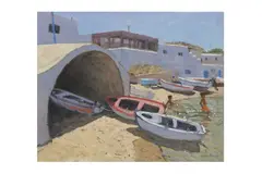 Untitled by Andrew Macara, oil on canvas, offered Dec 2022