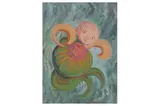 Untitled by Grace Pailthorpe, oil, offered Dec 2022