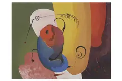 Untitled by Reuben Mednikoff, oil on board, offered Dec 2022
