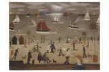 Untitled by Alan Furneaux, oil on canvas, offered Dec 2022