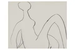 Untitled by Roger Hilton, oil, offered Dec 2022