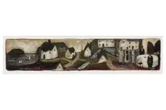 Untitled by John Caple, oil, offered Dec 2022
