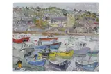 Untitled by Linda Weir, oil on board, offered Dec 2022
