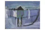 Untitled by Padraig Macmiadhachain, acrylic on card, offered Dec 2022