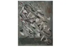 Untitled by John Milnes-Smith, oil on board, offered Dec 2022