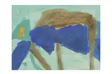 Untitled by Trevor Bell, gouache, offered Dec 2022
