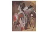 Untitled by Crawfurd Adamson, oil on canvas, offered Dec 2022