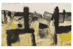 Untitled by Roy Turner Durrant, watercolour, offered Dec 2022