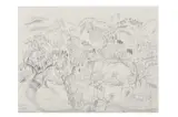 Untitled by Bryan Ingham, drawing, offered Dec 2022