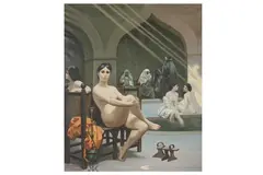 Untitled by Said Abd Al Haleem, oil on canvas, offered Nov 2022