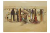 Untitled by Jabbar Salman, oil on canvas, offered Nov 2022