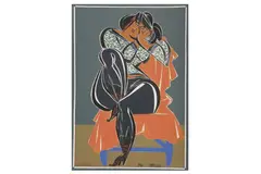 Untitled by Hussein Madi, print, offered Nov 2022