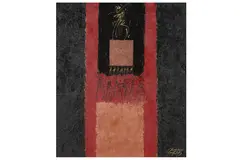Untitled by Youssef Douieb, acrylic and mixed, offered Nov 2022