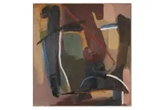 Untitled by Patrick Mumba, oil on canvas, offered Nov 2022