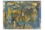 Untitled by Lary Otoo, oil on canvas, offered Nov 2022