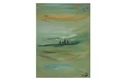 Untitled by Hidayet Chiraz, 2009, watercolour, offered Nov 2022