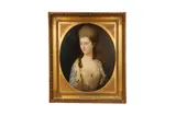 Portrait of a lady by Gainsborough Dupont, oil on canvas, offered Nov 2022
