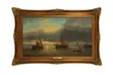 Untitled by Louis Verboeckhoven, oil on canvas, offered Nov 2022