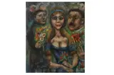 Untitled by Douard Goerg, oil on canvas, offered Nov 2022