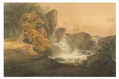 Untitled by William Payne, watercolour, offered Nov 2022