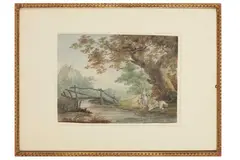 Untitled by William Payne, watercolour, offered Nov 2022