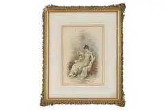 Untitled by Albert Roberti, watercolour, offered Nov 2022