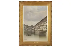Untitled by Ernesto Bensa, watercolour, offered Nov 2022