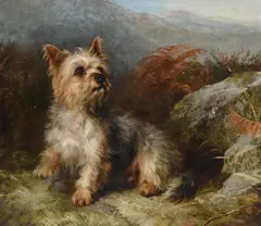 Ready for action by Thomas Earl, oil, sold May 2021