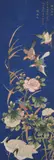 Birds and flowers by Yun Shouping, ink and colour on paper, sold May 2021