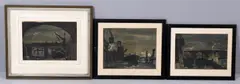 Untitled by Claude Muncaster, ink, sold May 2021