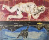 Untitled by Gerard Dillon, Mixed media on board, offered Mar 2021
