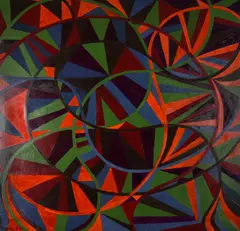 Untitled by Berenice Sydney, oil, sold Mar 2021