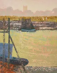 WalberswickOil on board61 x 51cm (24 x 20 in.)Unframed by Lionel Bulmer, oil, sold Mar 2021