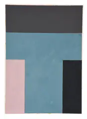 Untitled by David Saunders, oil, sold Mar 2021