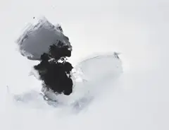 Gris y negro by Luis Feito, gouache on paper, sold Mar 2021