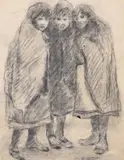 Untitled by William Conor, Charcoal, sold Mar 2021