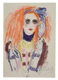 Seated ladyPastelSigned (lower left)59.5 x 84cm (23¼ x 33 in.)UnframedTogether with three further smaller pastel portraits by the same hand by Muriel Pemberton, pastel, sold Mar 2021