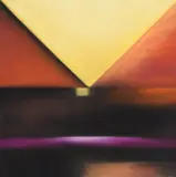 Lightscapes - Cadium Yellow by Helen Brough, 2019, drawing, sold Mar 2021
