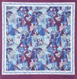 Deauville (ou Les Régates)Colour print, a trial proof for a silk squareSheet approx by Raoul Dufy, print, sold Mar 2021