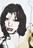 Mick Jagger - promotional card by Andy Warhol, lithograph, sold Mar 2021