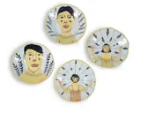Plates - portraits by Hylton Nel, sculpture, sold Mar 2021