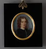 A portrait miniature on ivory of a young woma by Y Eliza Anne Drummond, oil, offered Mar 2021