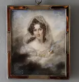 Untitled by Y J Lecourt, 1835, watercolor, sold Mar 2021