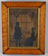 Untitled by M Lock, 1844, lithograph, sold Mar 2021