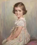 Portrait of Jennifer Jane Parker by Charlotte Blakney Ward, print (other), sold Feb 2021
